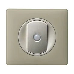 Plaque de finition 1 poste Céliane 0 988 44 coloris poudré argile l.90 x P.8,5 x H.82 mm-Legrand Outlet