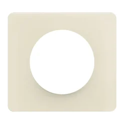 Plaque de finition 1 poste Céliane CP1121 coloris blanc amande l.90 x P.9 x H.82 mm^Legrand Hot