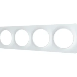 Plaque de finition quadruple Espen blanc à assembler-Jacobsen Discount