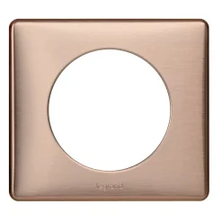 Plaque de finition simple Céliane Métal Copper-Legrand Outlet