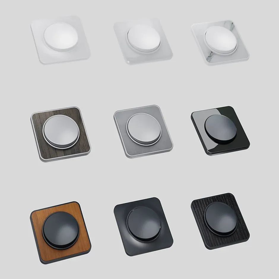 Plaque de finition simple Espen noir à assembler-Jacobsen Sale