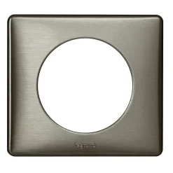 Plaque de finition simple Céliane Métal Tungstène^Legrand Best