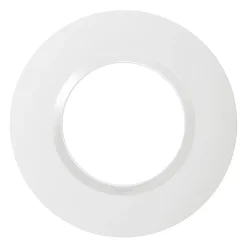 Plaque de finition simple Dooxie Blanc rond-Legrand Clearance