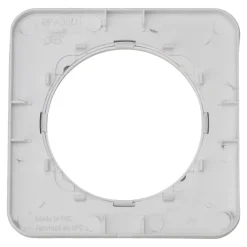 Plaque de finition simple Espen verre blanc à assembler-Jacobsen Discount