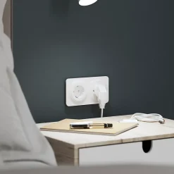 Plaque de finition simple Espen blanc à assembler^Jacobsen New