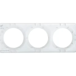 Plaque de finition triple Espen blanc à assembler^Jacobsen Best