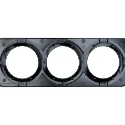 Plaque de finition triple Espen noir à assembler^Jacobsen Hot