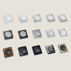 Plaque de finition triple Espen verre blanc à assembler^Jacobsen Clearance