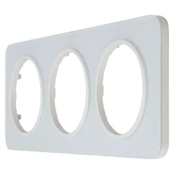 Plaque de finition triple Espen verre blanc à assembler^Jacobsen Clearance