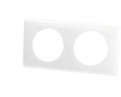 Plaque double blanche Céliane™^Legrand Hot