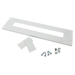 Plastron Modulaire En Métal 24 Modules - 150mm - Pour Coffret Altlantic Et Atlantic Plus^Ide