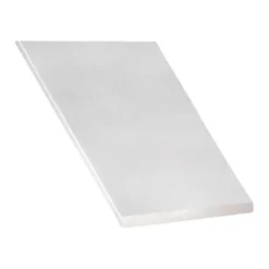 Plat aluminium anodisé coloris inox 50 x 3 mm, 2 m- Discount