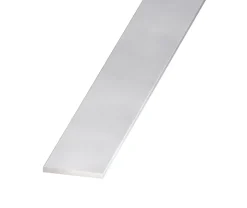 Plat aluminium anodisé incolore 20 x 2 mm, 1 m- New