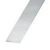 Plat aluminium brut effet argenté 35 x 2 mm, 2 m-CQFD Hot