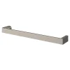 Poignée de meuble Droit Dotz effet nickel satin gris l.169mm x l.12mm x H. 27mm entraxe 160mm-GoodHome Discount