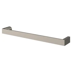 Poignée de meuble Droit Dotz effet nickel satin gris l.169mm x l.12mm x H. 27mm entraxe 160mm-GoodHome Discount