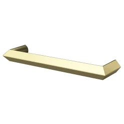Poignée de meuble Droit Keri effet laiton satin doré l.106mm x l.11mm x H. 27mm entraxe 96mm^GoodHome Discount