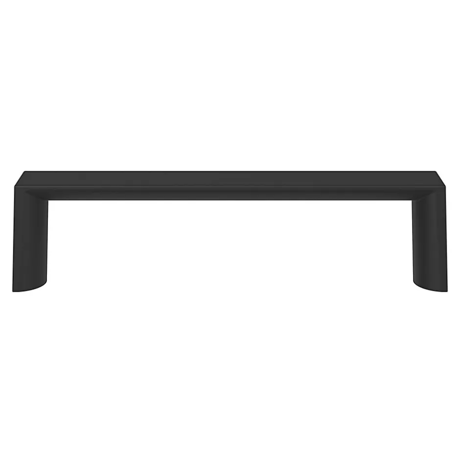 Poignée de meuble Droit Dotz mat noir l.104mm x l.14mm x H. 26mm entraxe 96mm-GoodHome Discount