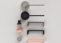 Poignée de meuble Droit Dotz mat noir l.104mm x l.14mm x H. 26mm entraxe 96mm-GoodHome Discount