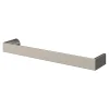 Poignée de meuble Droit Dotz effet nickel satin gris l.135mm x l.12mm x H. 26mm entraxe 128mm^GoodHome Online