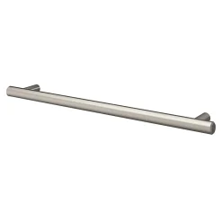 Poignée de meuble en T Dizel acier effet nickel satin gris l.264mm x l.12mm x H. 35mm entraxe 224mm^GoodHome Hot