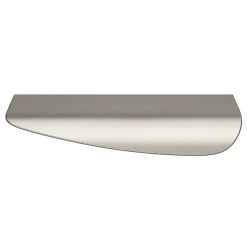 Poignée de meuble Incurvé Mehaban effet satin gris l.120mm x l.44mm x H. 13mm entraxe 96mm-GoodHome Hot