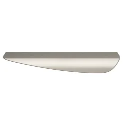 Poignée de meuble Incurvé Mehaban effet nickel satin gris l.170mm x l.44mm x H. 18mm entraxe 128mm^GoodHome Online