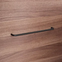 Poignée pour meubles en Acier inox Entraxe 320 Vernis noir mat-Hardwarexchange Sale