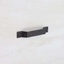 Poignée pour meubles en zamac Entraxe 160 Fer noir vintage^Hardwarexchange Online