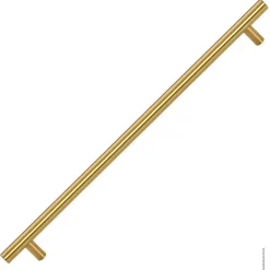 Poignées d armoire 5 pcs doré 480 mm acier inoxydable^Vidaxl Outlet