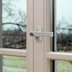 Poingée de fenêtre à clé blanche^Abus Discount
