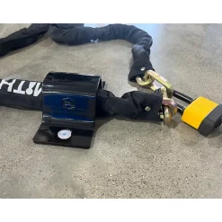 Point d'ancrage au sol/mur acier trempé 16cm^Smith & Locke Online