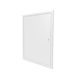 Porte Affleurante pour bac d'encastrement BTT2 - 2x13 modules - Blanc - H. hors-tout 711 mm-Atole New