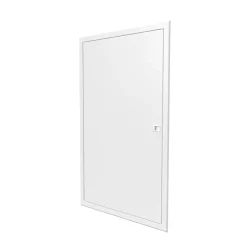 Porte Affleurante pour bac d'encastrement BTT4 - 2x13 modules - Blanc - H. hors-tout 946 mm^Atole Hot