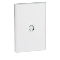Porte blanche pour coffret 2 rangées DRIVIA-Legrand New