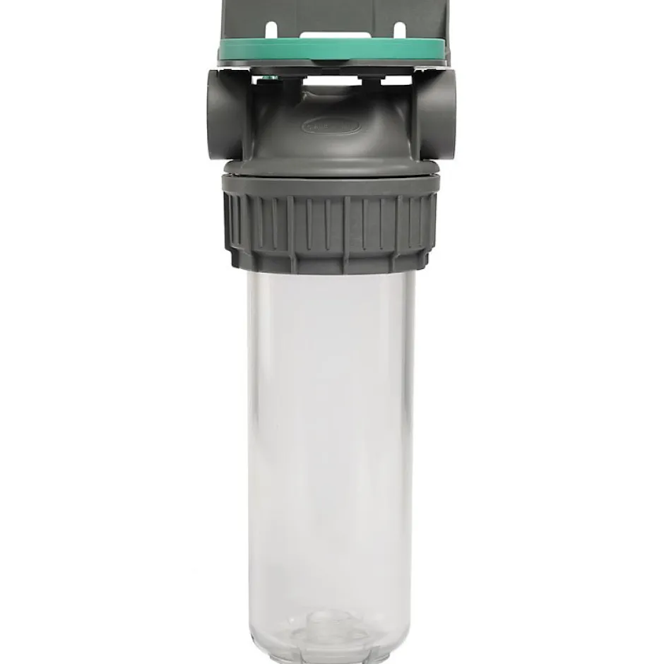 Porte filtres à eau simple 9' 3/4 3P ECOSOFT filtration sous évier connexion 1'-Sinea New