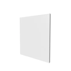 Porte Saillie pour bac d'encastrement BTT1 - 2x13 modules - Blanc - H. hors-tout 605 mm^Atole Sale