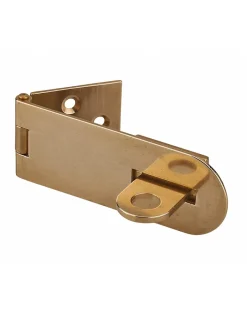 Porte-cadenas à recouvrement, laiton, fermeture de coffres et portes -^Thirard Online