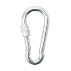 Porte-mousqueton type pompier à vis 6 cm^Diall Clearance