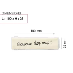 Porte-nom normalisé à encliqueter-Renz Clearance