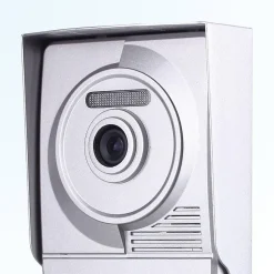 Portier interphone vidéo classic 4 fils - 2 appartements - 2 écrans noirs-BT SECURITY Outlet