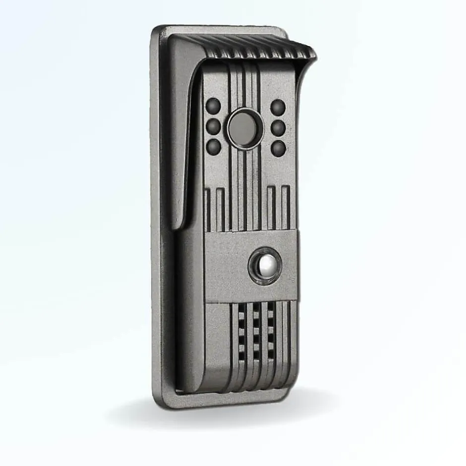 Portier interphone vidéo pili 4 fils - 2 écrans blancs-BT SECURITY Discount