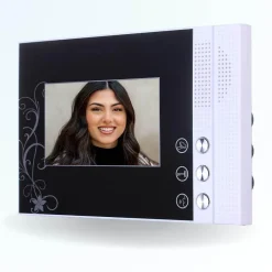 Portier interphone vidéo pili 4 fils - 2 écrans noirs^BT SECURITY Outlet