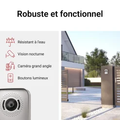 Portier visiophone Easy kit Plus écran 7