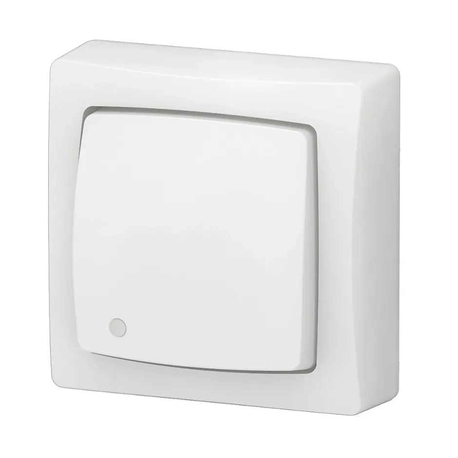 Poussoir avec voyant ASL complet blanc^Legrand Discount