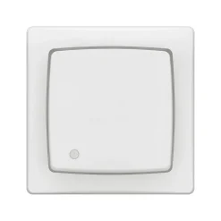 Poussoir avec voyant ASL complet blanc^Legrand Discount