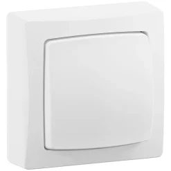 Poussoir simple ALB2310WH blanc montage en saillie 10A 230V-Legrand Clearance