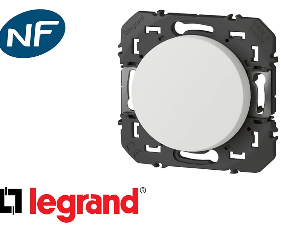 Poussoir simple Dooxie / Bouton poussoir^Legrand Hot