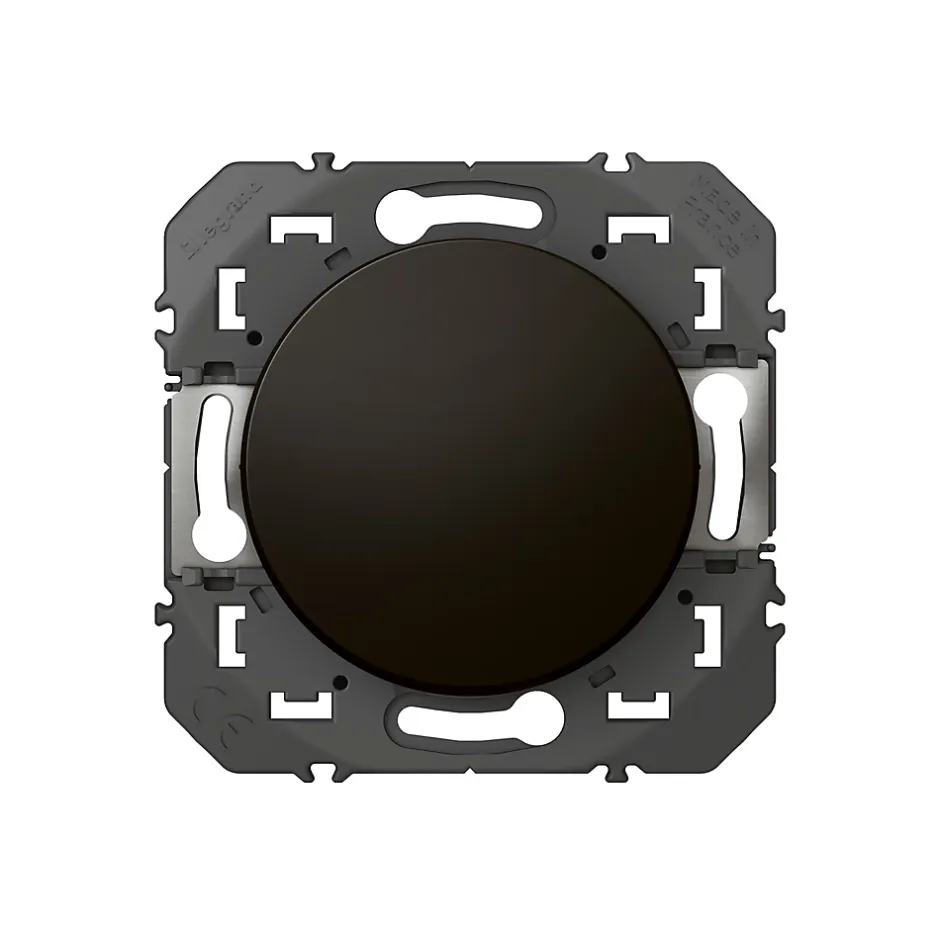 Poussoir simple Dooxie 0 952 64 noir 6A 250V-Legrand Outlet