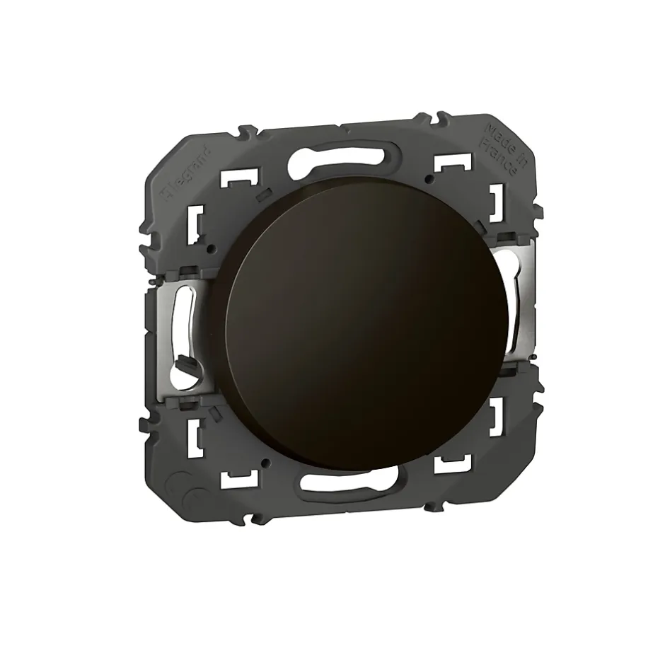 Poussoir simple Dooxie 0 952 64 noir 6A 250V-Legrand Outlet